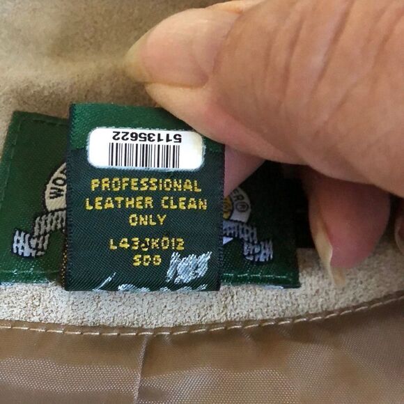 Cabela’s Suede Jacket Size S Gently Used - Picture 5 of 5